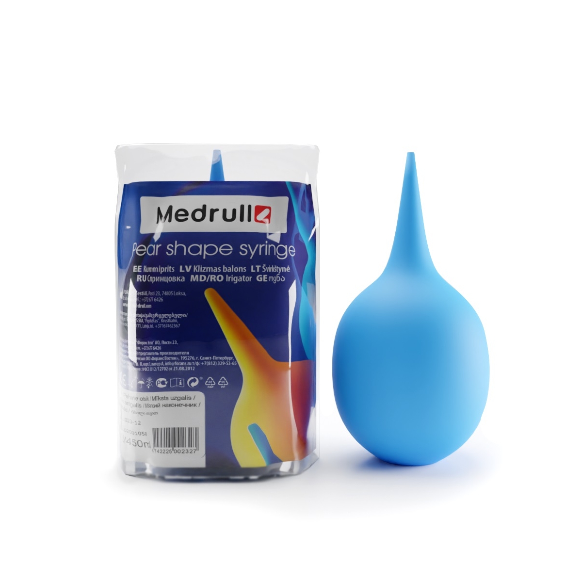 MEDRULL Balons klizmas ar mīkstu uzgali, 15 gab - Produkta attēls