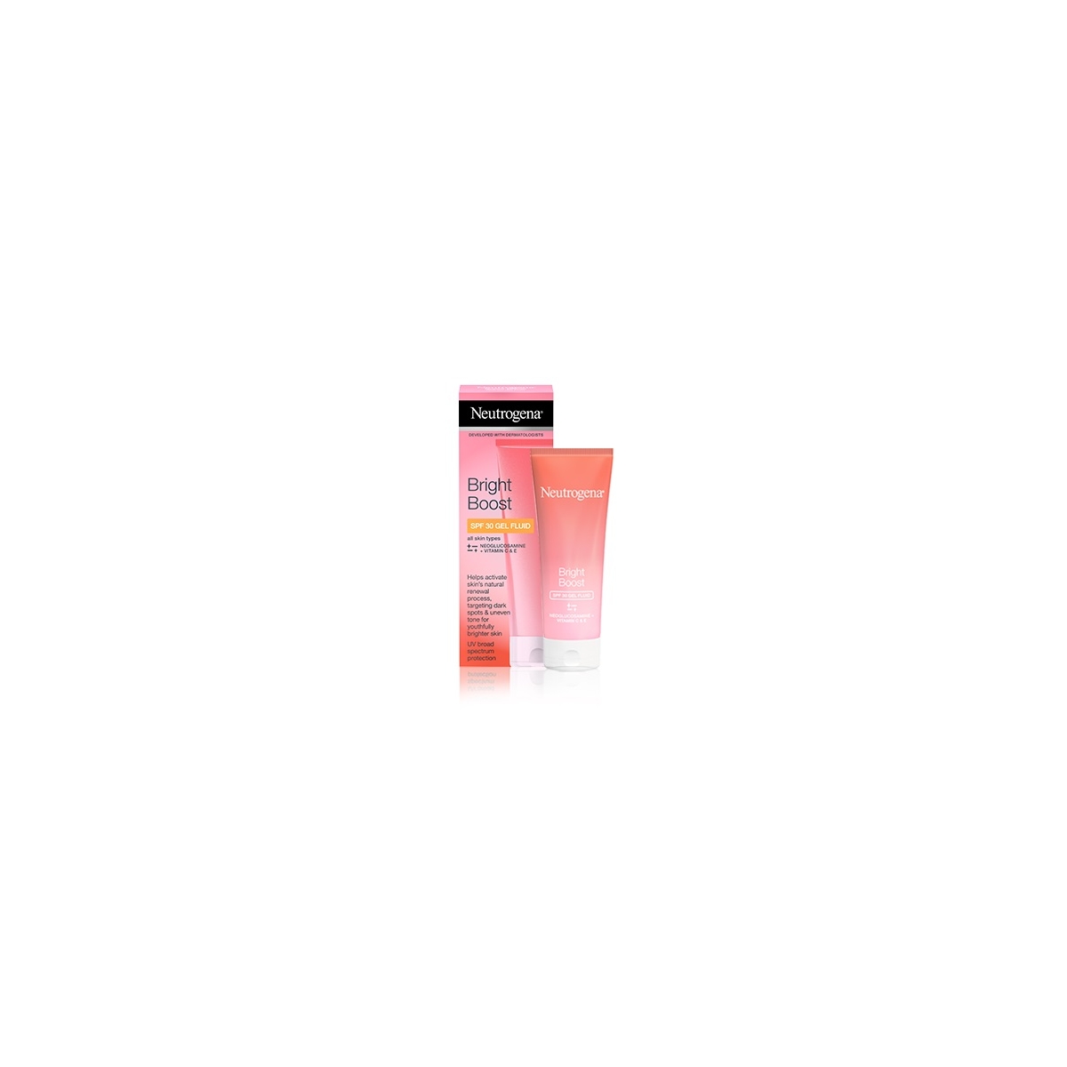 NEUTROGENA BRIGHT BOOST GĒLVEIDA FLUĪDS SPF30  50ML