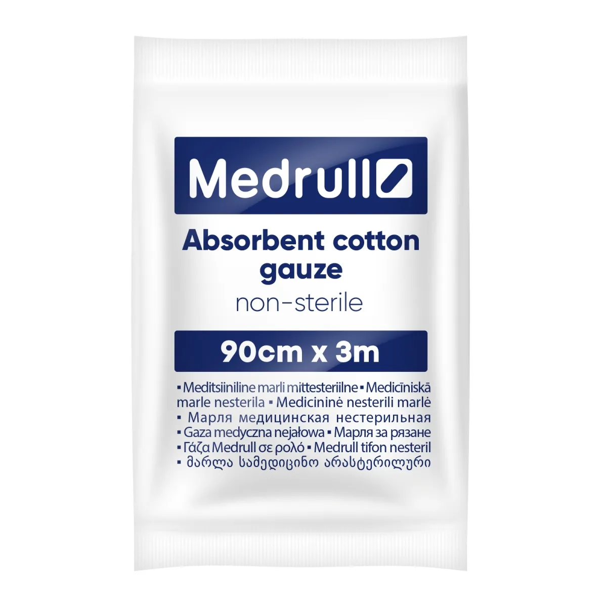 MEDRULL Marle medicīniskā nest., 3 m x 90 cm - Produkta attēls