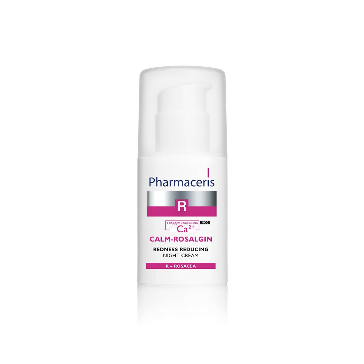 PHARMACERIS R.Calm Rosalgin apsārtumu mazinošs nakts krēms, 30 ml - Produkta attēls