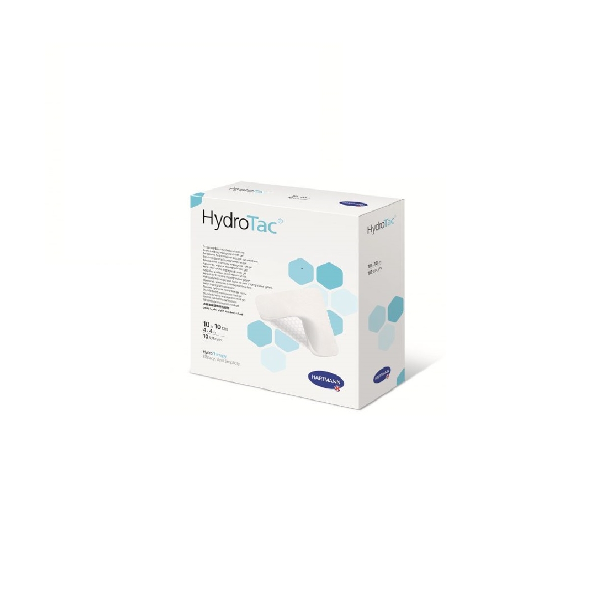HYDROTAC brūču pārsējs (10 x 10 cm), 1 gab - Produkta attēls