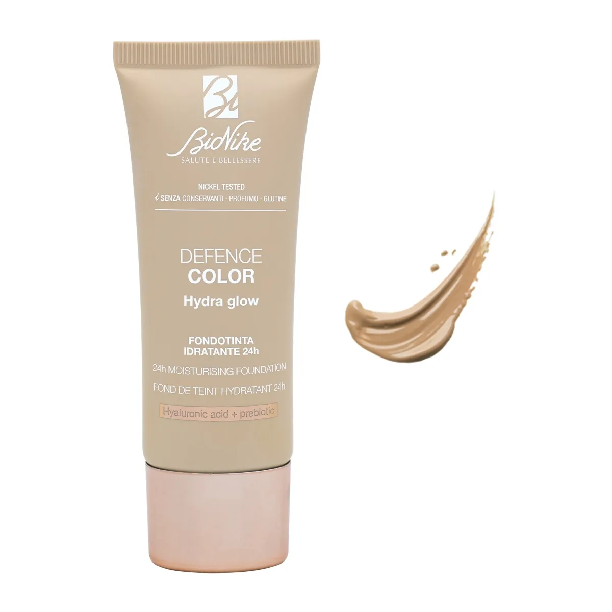 BIONIKE Color Hydra 24h mitrinošs tonālais krēms NR104 Beige, 30 ml - Produkta attēls