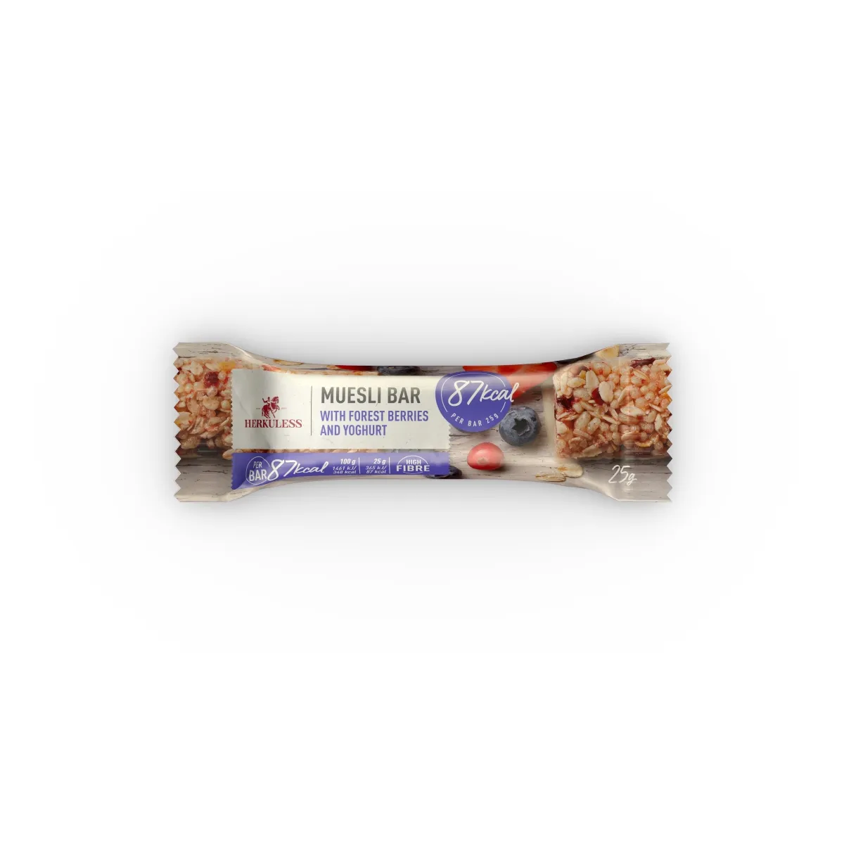 HERKULESS Musli batoniņš ar meža ogām, 25 g - Produkta attēls