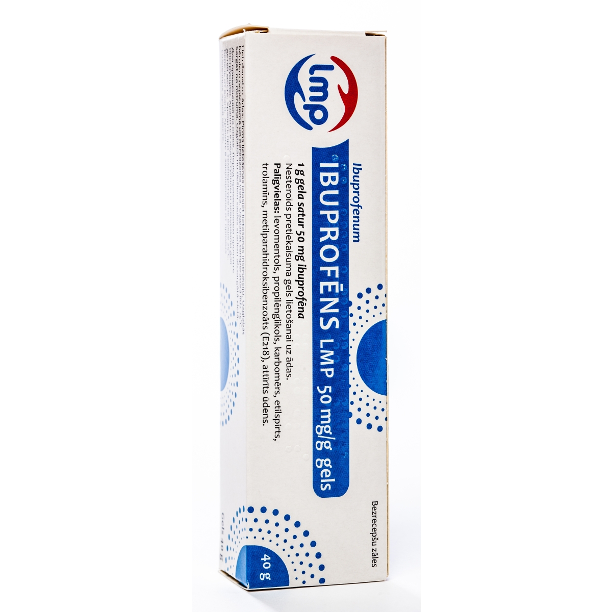 IBUPROFĒNS LMP 50MG/G GELS 40G - Produkta attēls