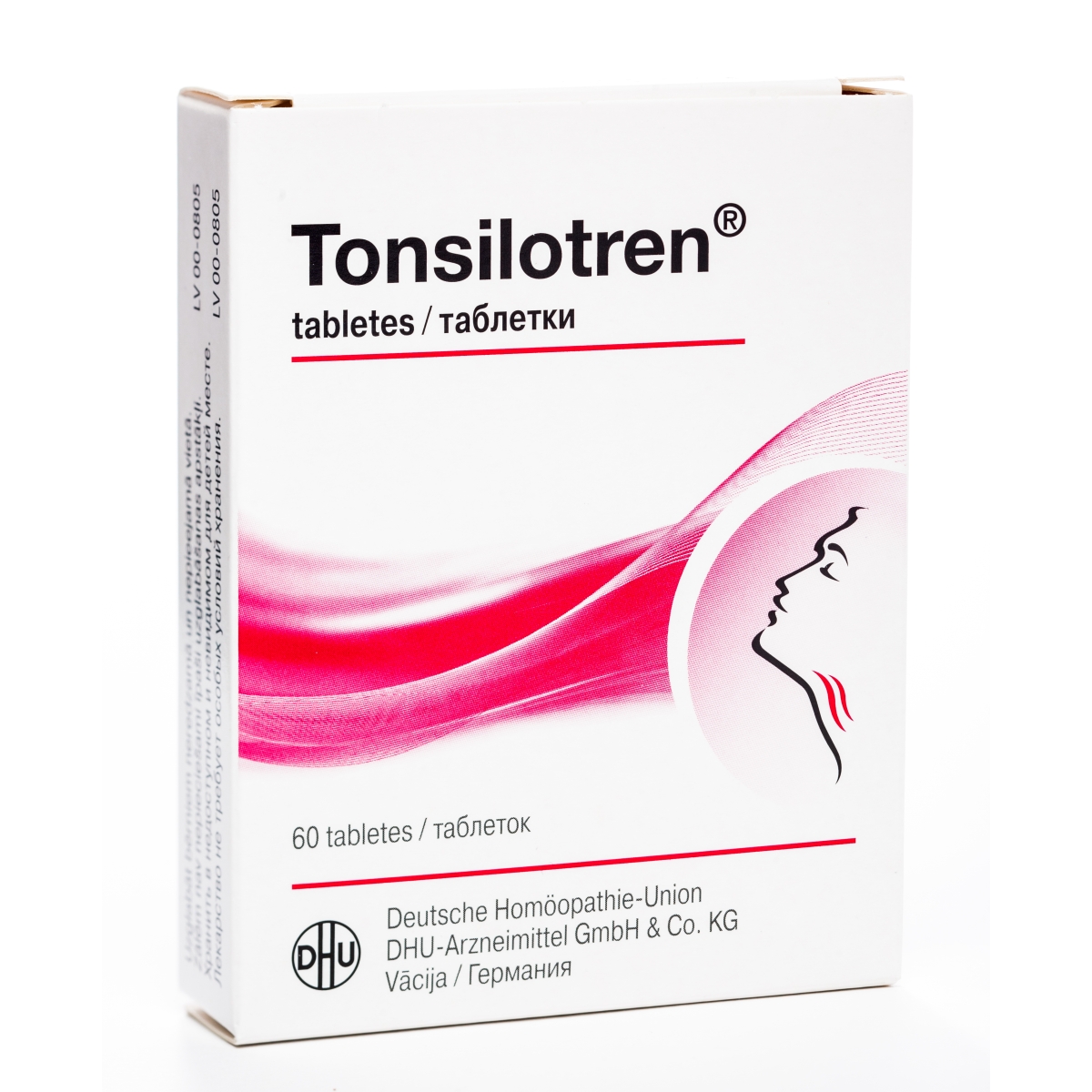 TONSILOTREN TABLETES N60 - Produkta attēls