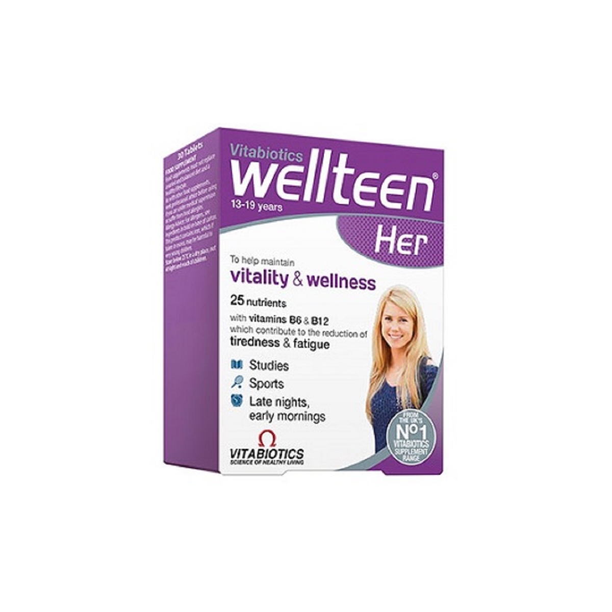 WELLTEEN® Her tabletes, 30 gab.