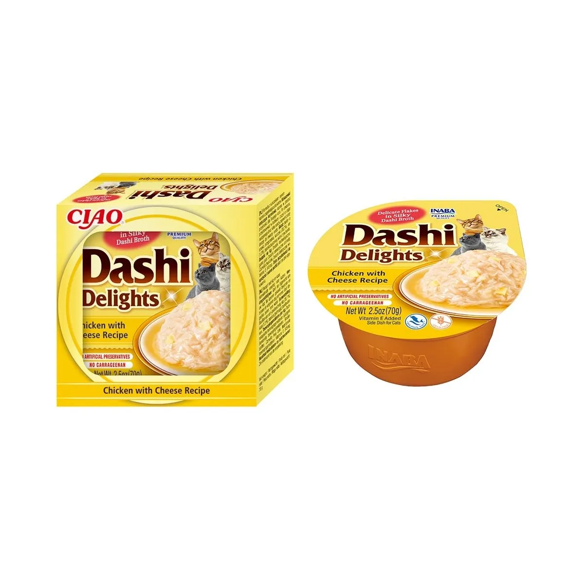 Churu Ciao Dashi Delights kaķiem, vista&siers buljonā 70g N6 - Produkta attēls