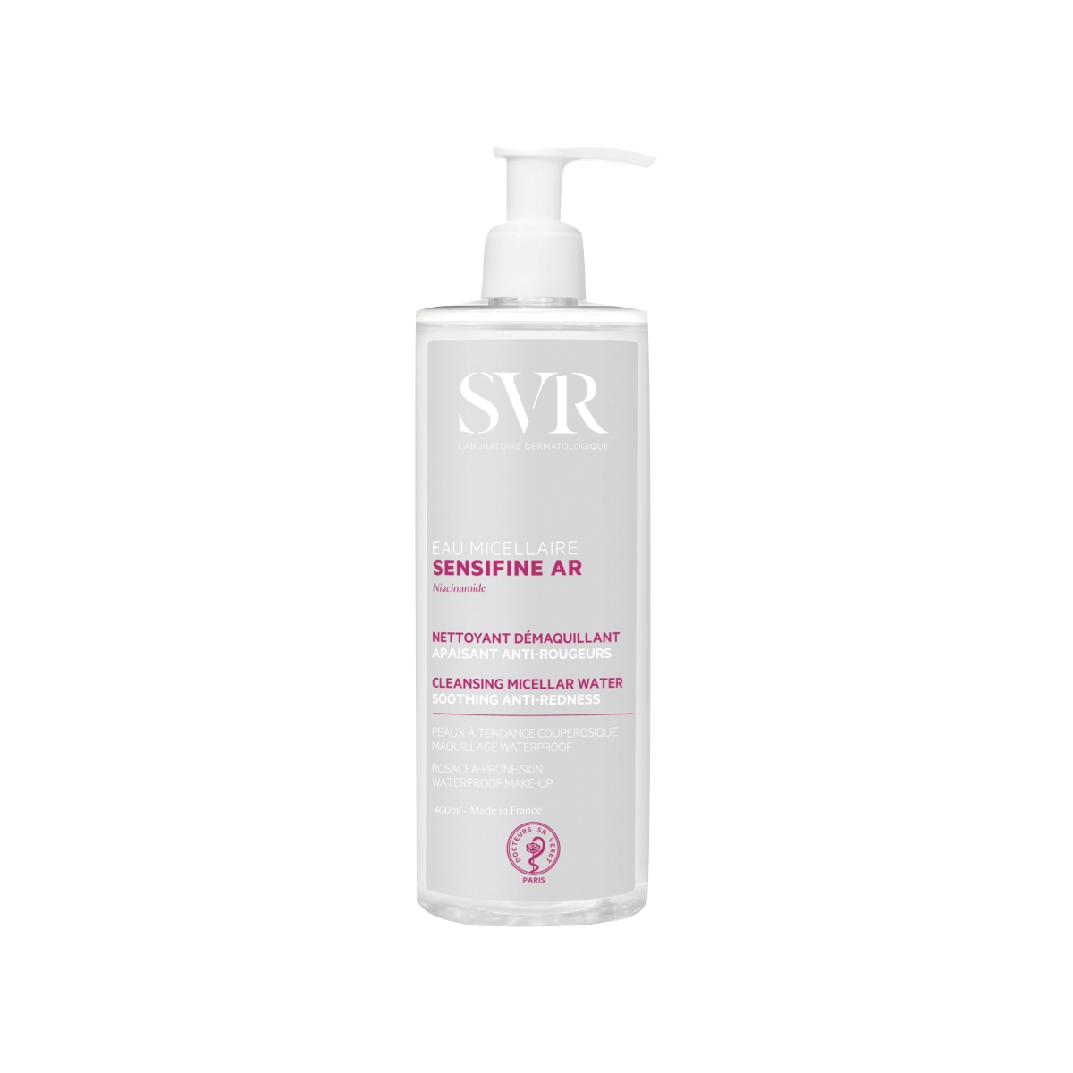 SVR Sensifine AR EAU micelārais ūdens jutīgai, kuperozai sejas ādai, 4 - Produkta attēls