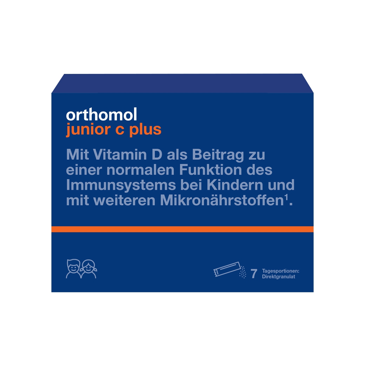 ORTHOMOL JUNIOR C PLUS PULVERIS - Produkta attēls