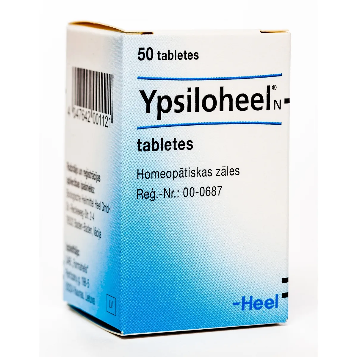 YPSILOHEEL N TABLETES N50 - Produkta attēls