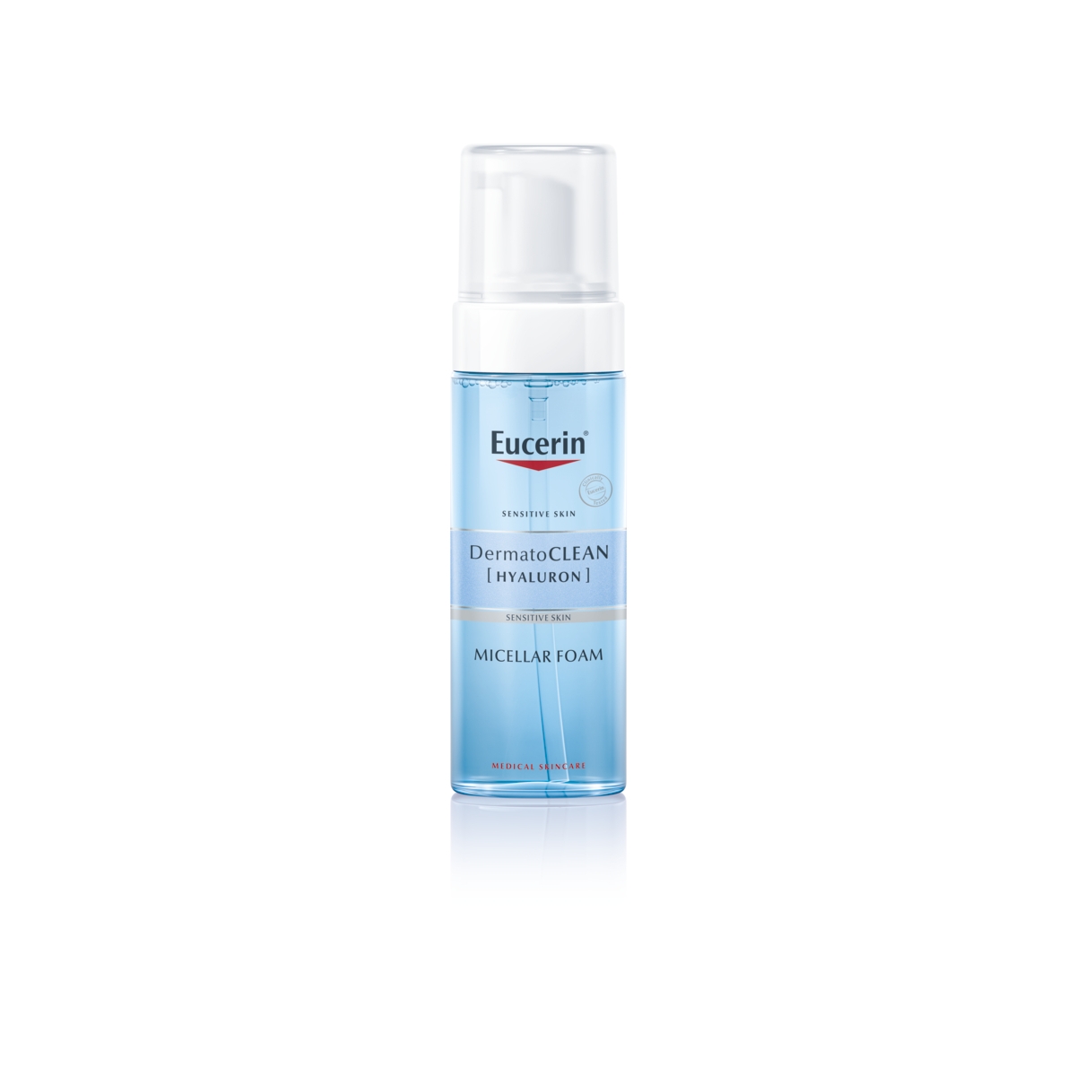 EUCERIN DERMATOCLEAN [HYALURON] MICELĀRĀS PUTAS - Produkta attēls