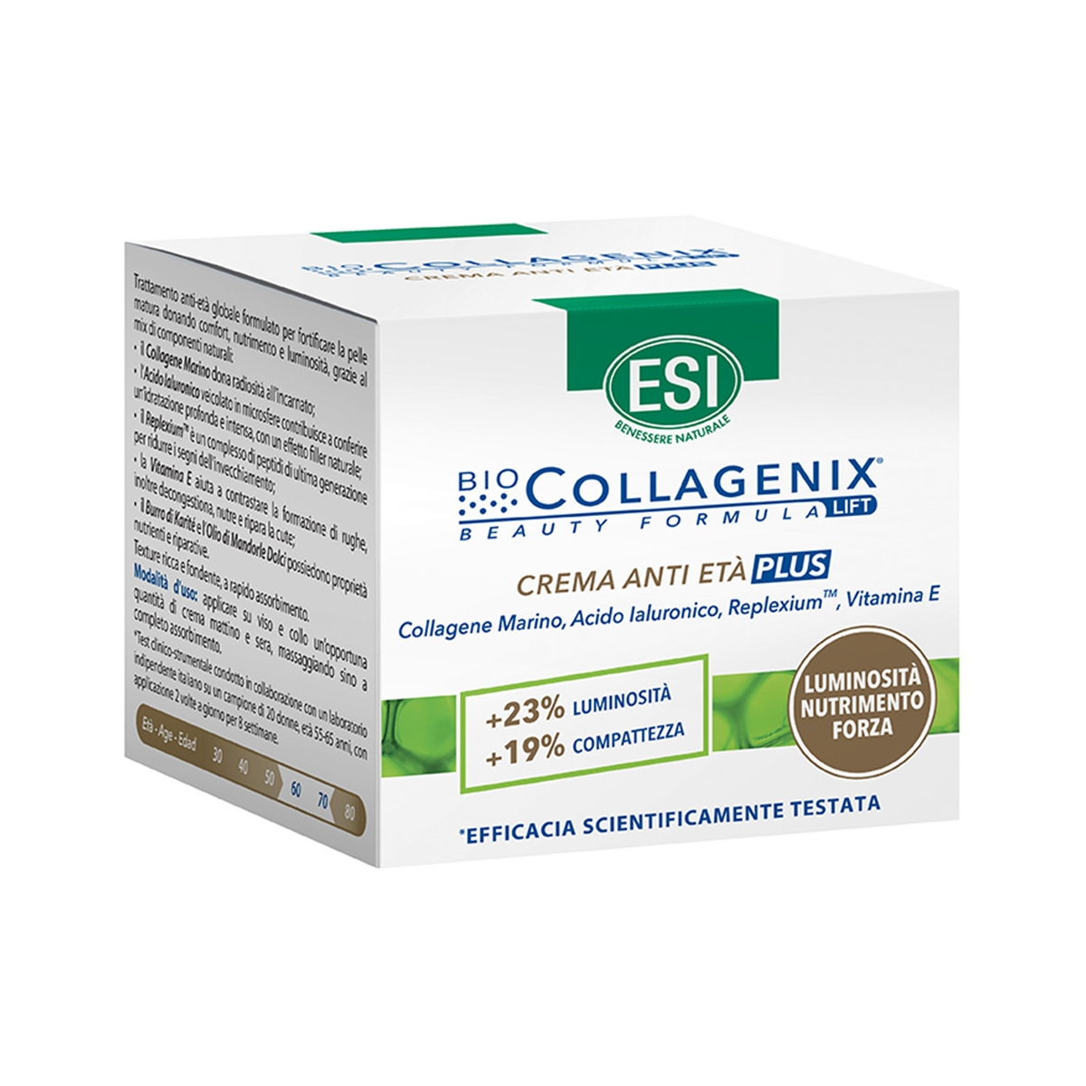 Bio Collagenix  pretnovecošanas krēms sejai pluss - Produkta attēls