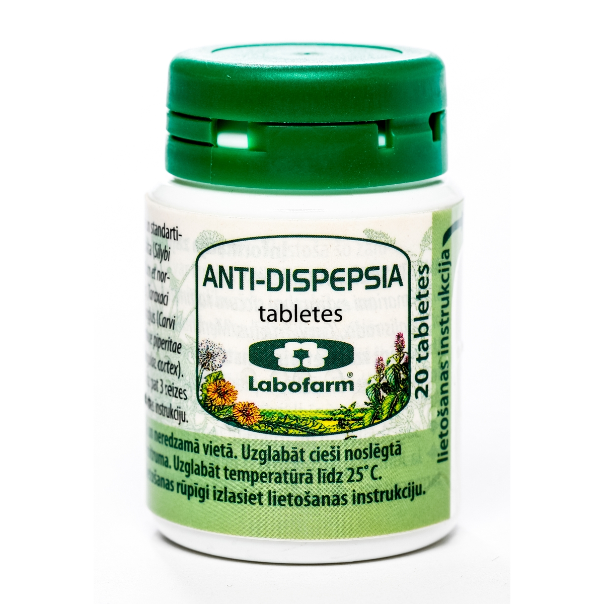 ANTI-DISPEPSIJA TABLETES N20 - Produkta attēls