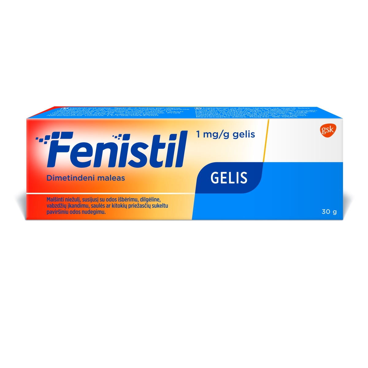 FENISTIL GĒLS 30 G - Produkta attēls