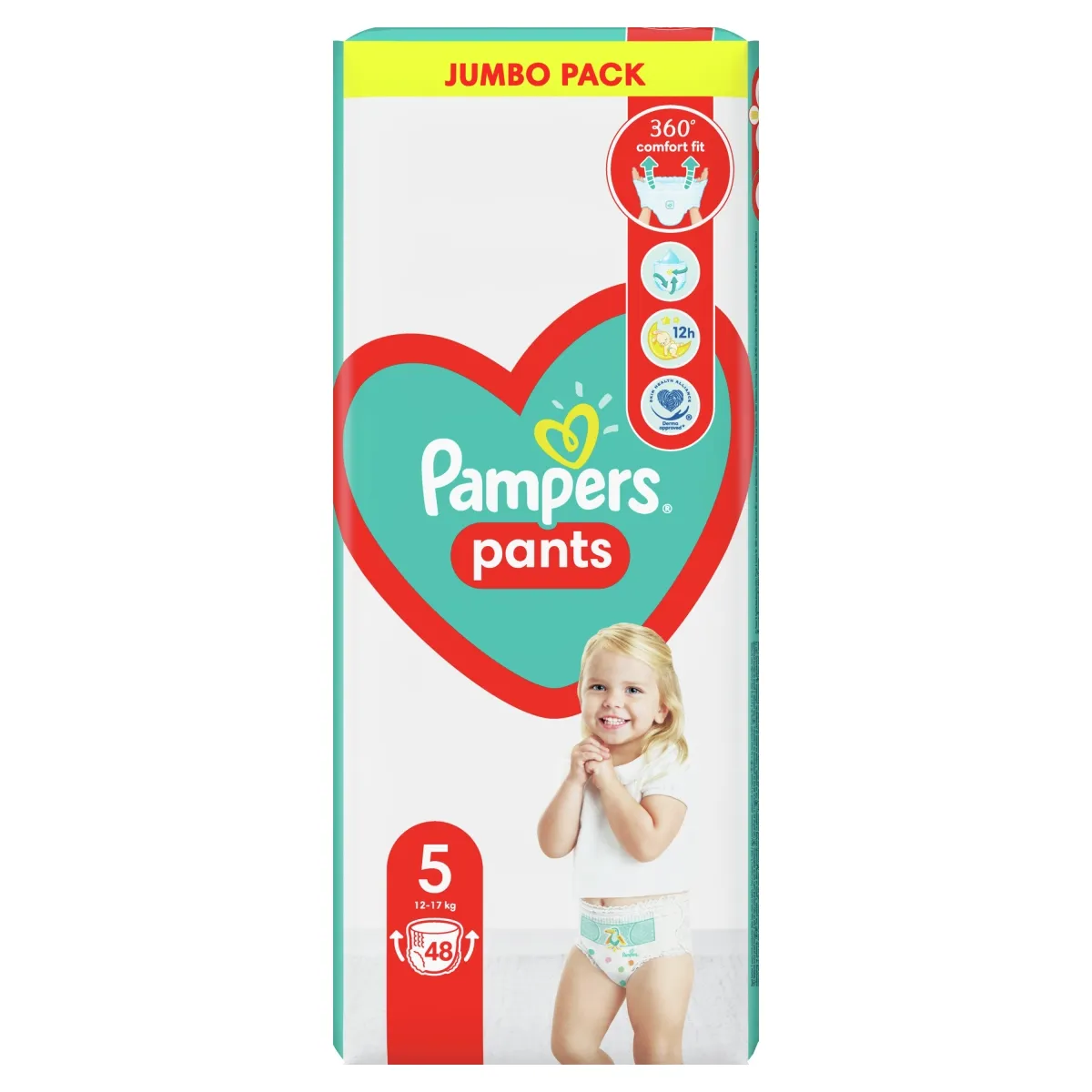 Pampers Pants  Jumbo Pack S5, 48 gab. - Produkta attēls