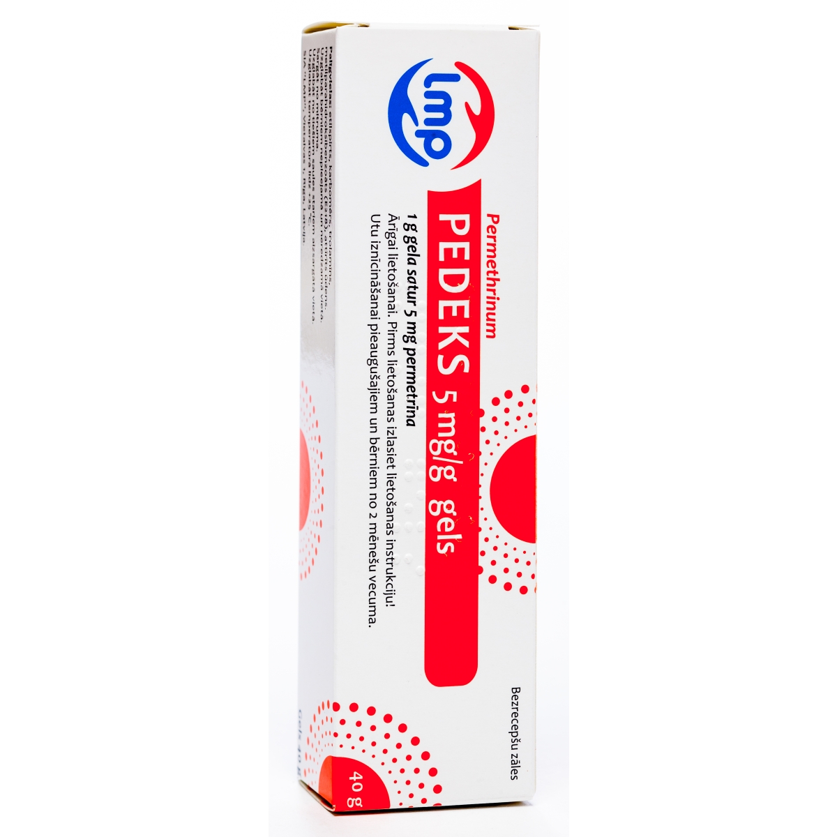 PEDEX 5MG/G GELS 40G - Produkta attēls