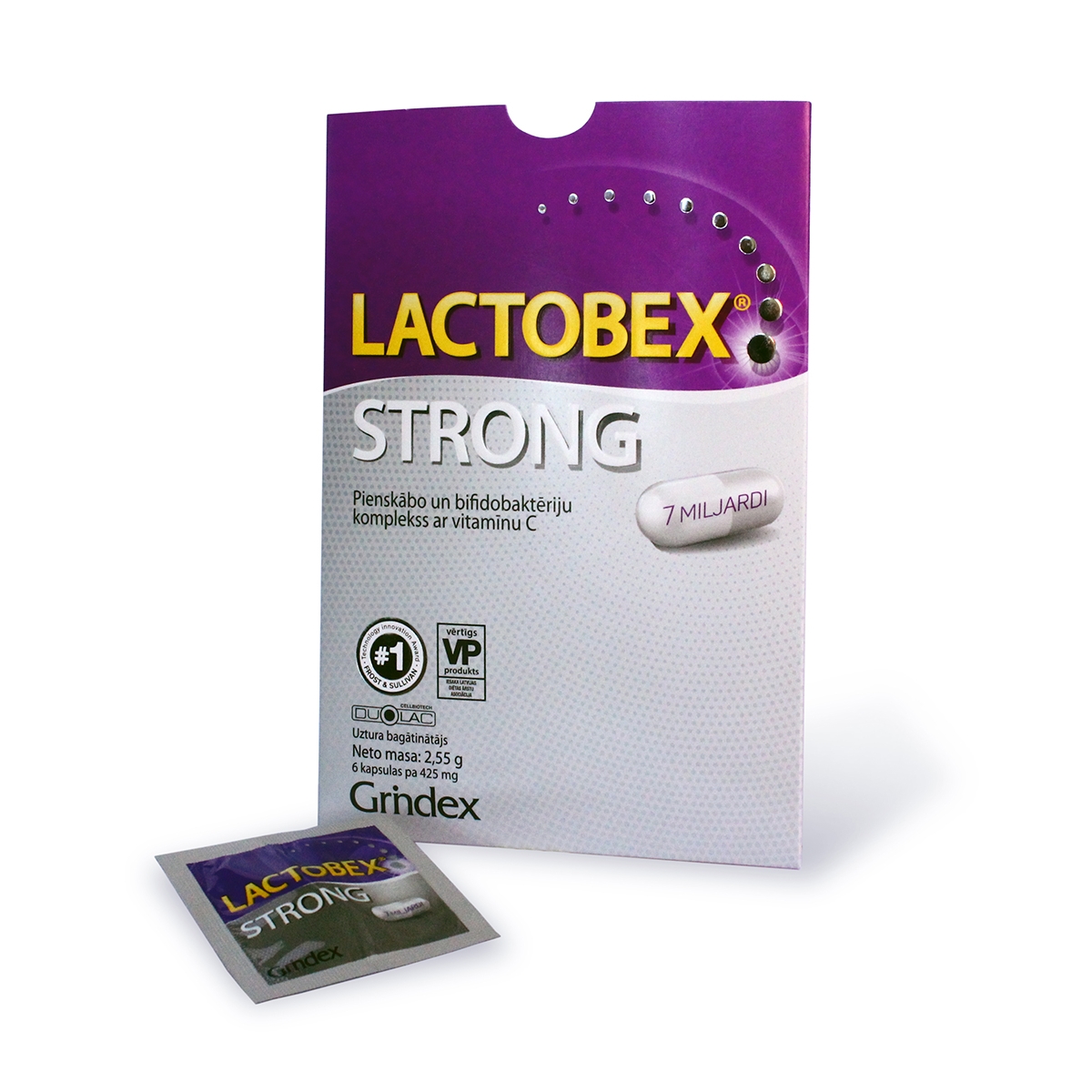 LACTOBEX STRONG 425MG KAPSULAS N6