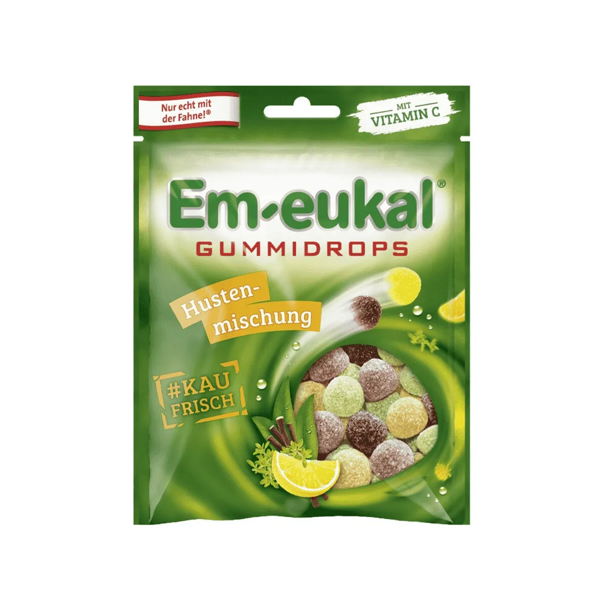 EM-EUKAL pretklepus asorti Gummidrops ledenes, 90 g. - Produkta attēls