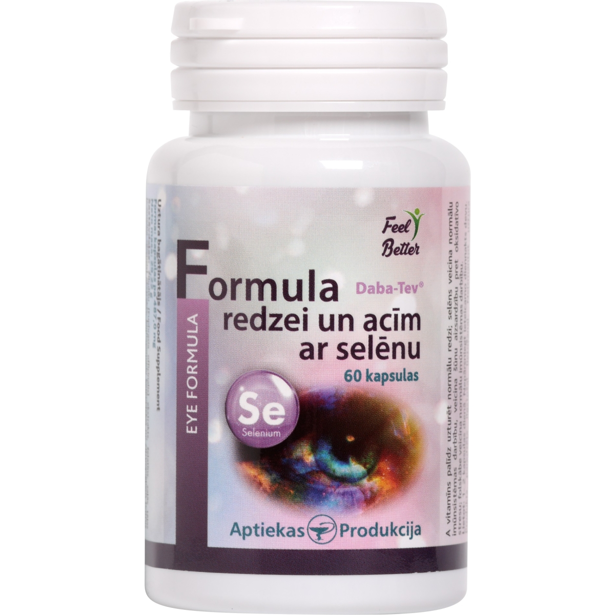 AP Formula redzei un acīm ar selēnu Daba - Tev N60