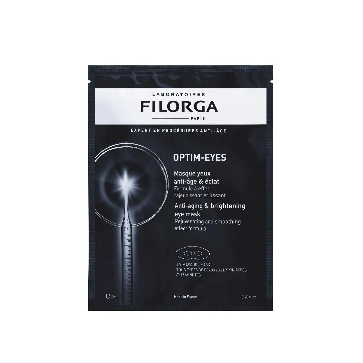 FILORGA Optim maska acu zonai, 6 ml - Produkta attēls