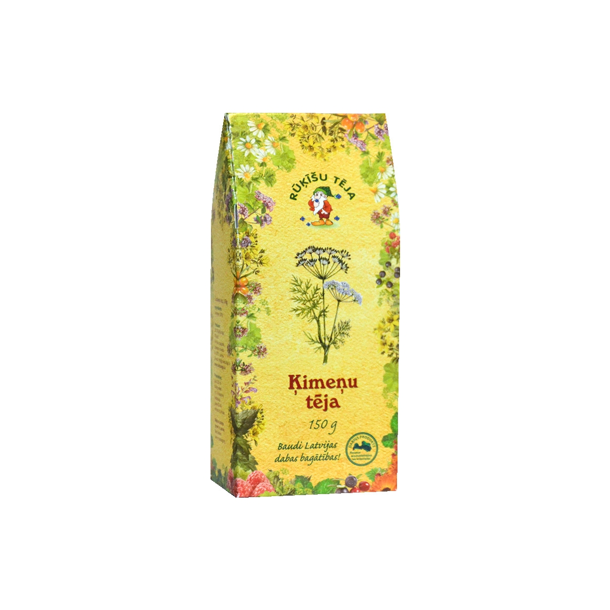 RŪĶĪŠU TĒJA ĶIMEŅU 150G - Produkta attēls