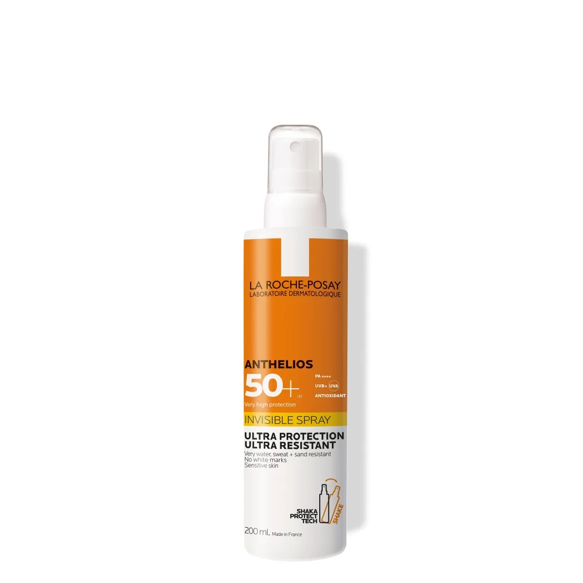 LA ROCHE-POSAY Anthelios caurspīdīgs ķermeņa sprejs SPF50+, 200 ml - Produkta attēls