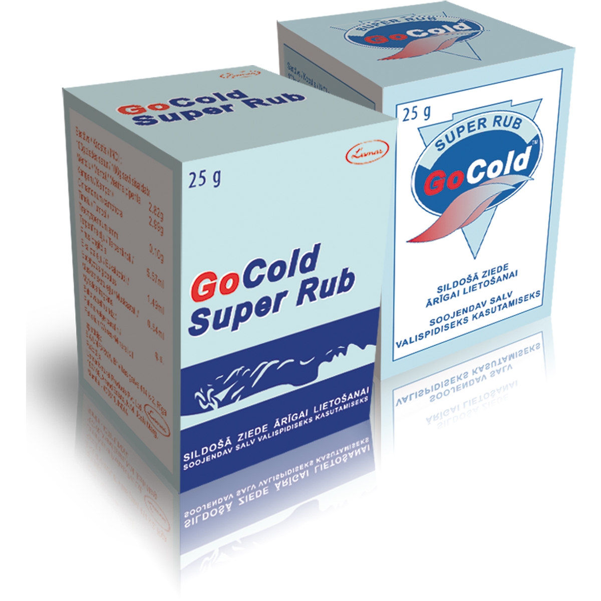 GO COLD Super Rub augu ziede, 25 g - Produkta attēls