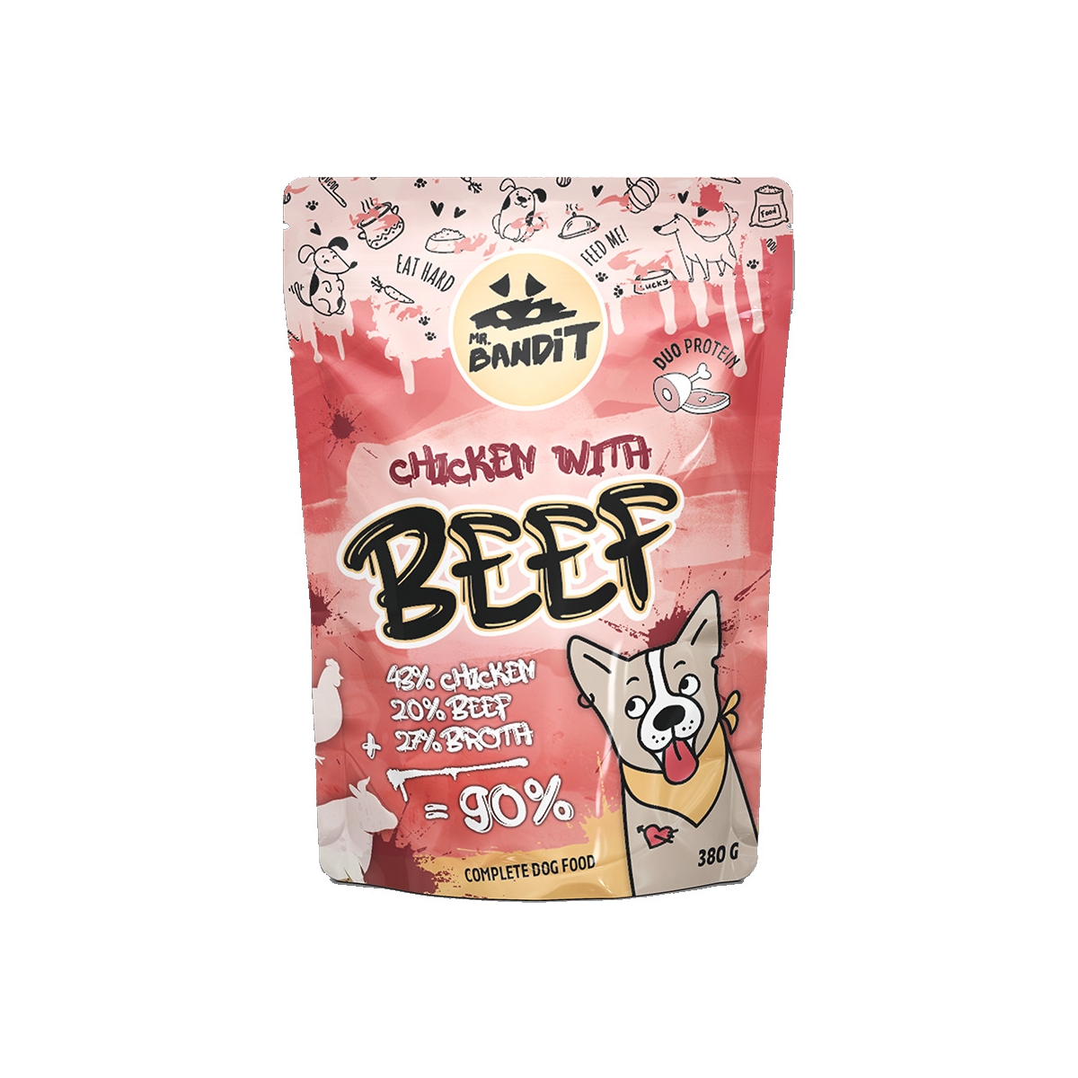 MR.BANDIT KONS VISTA/LIELLOPS/BULJ 380G PAC N6 /0202 - Produkta attēls