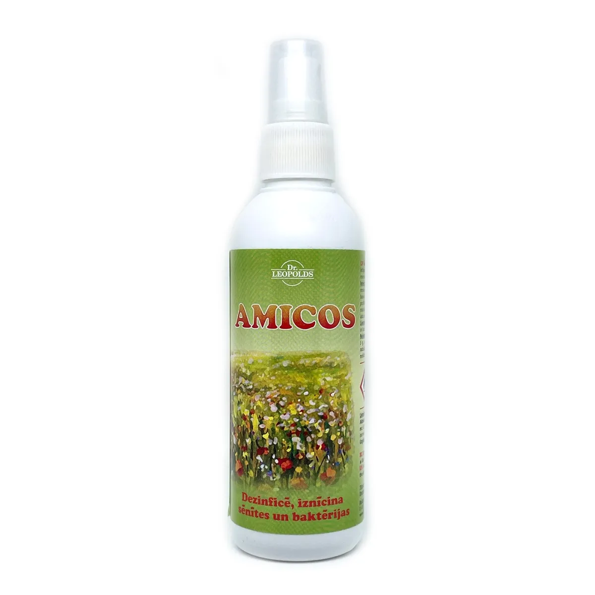 AMICOS kāju dezinfekcijas aerosols 100 ml - Produkta attēls