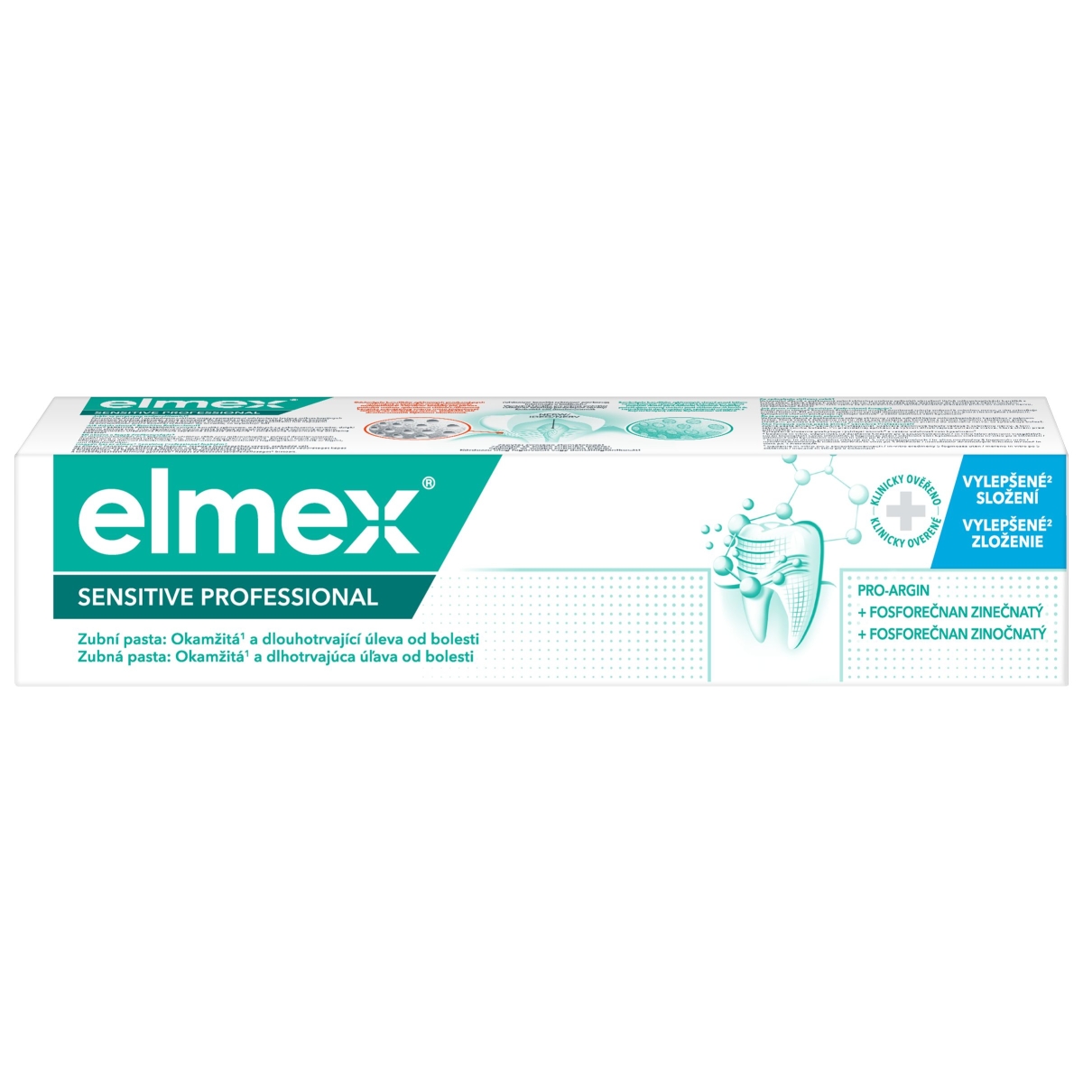 ELMEX® Sensitive Professional zobu pasta, 75 ml - Produkta attēls