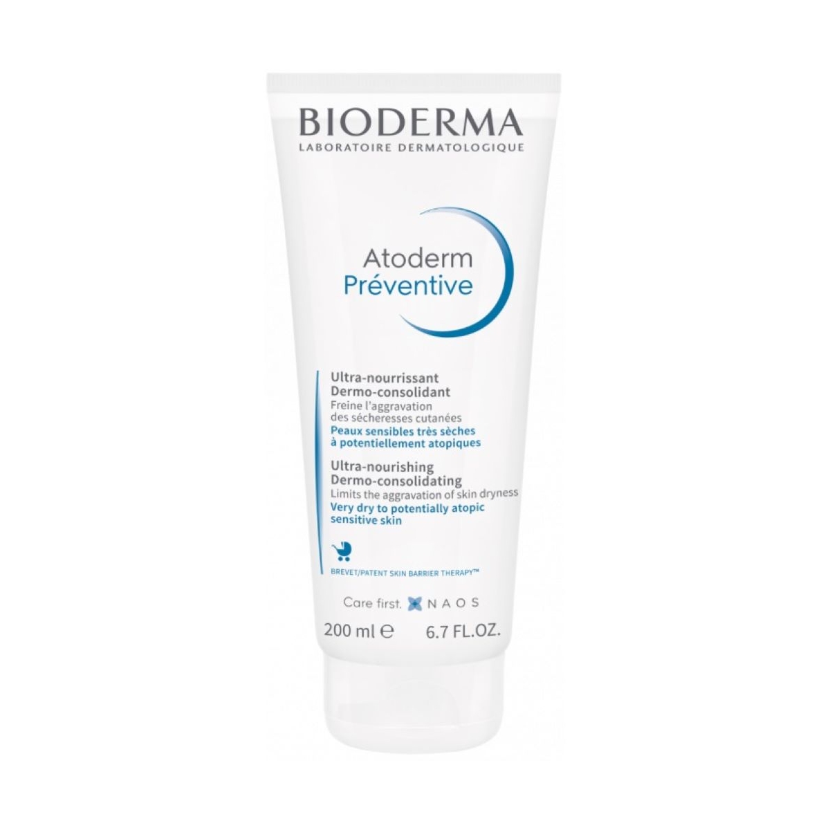 BIODERMA Atoderm Préventive krēms, 200 ml - Produkta attēls