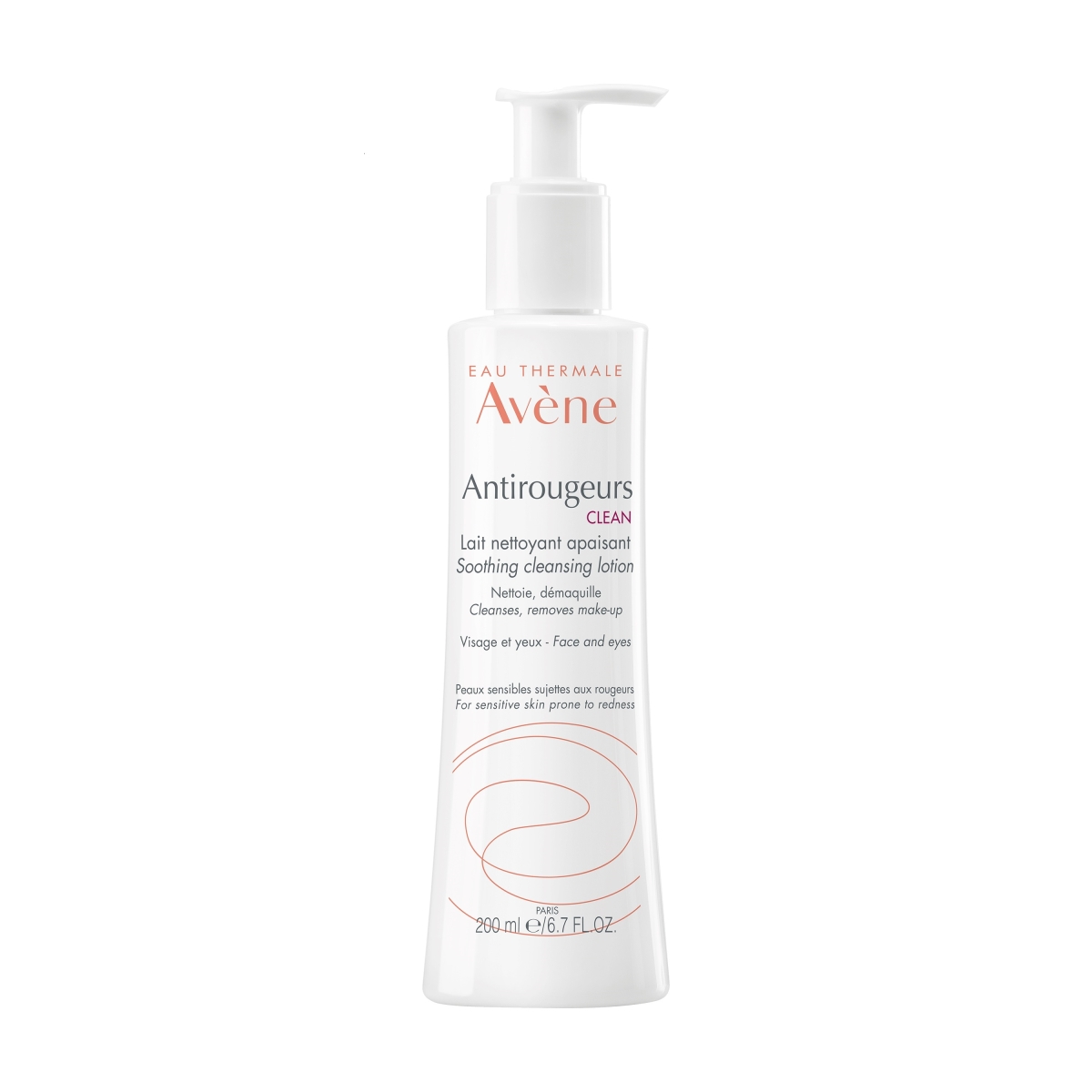 AVÈNE ANTIROUGEURS NOMIERINOŠS ATTĪROŠS PIENIŅŠ 200ML - Produkta attēls