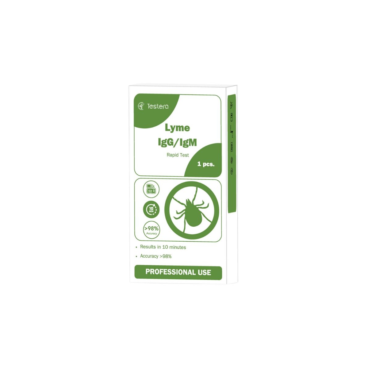 TESTERA Laima slimības ātrais tests IGG/IGM (asinis) - Produkta attēls