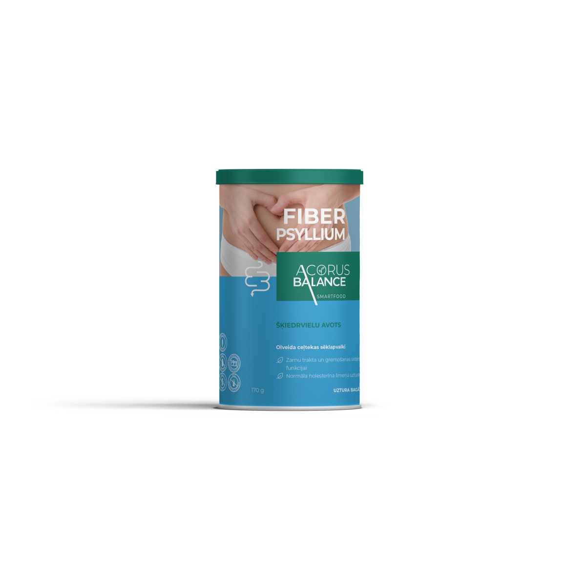 Šķiedrvielu komplekss Acorus Balance FIBER PSYLLIUM - Produkta attēls