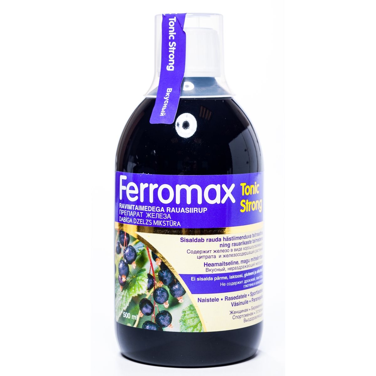 HKK Ferromax Strong toniks, 500 ml - Produkta attēls