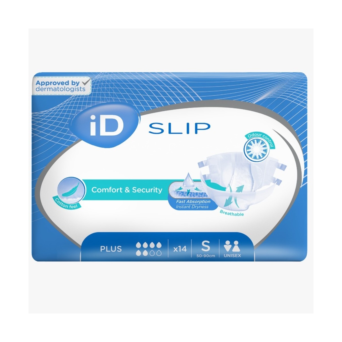 ID Expert Slip Plus S autiņbiksītes, 14 gab. - Produkta attēls