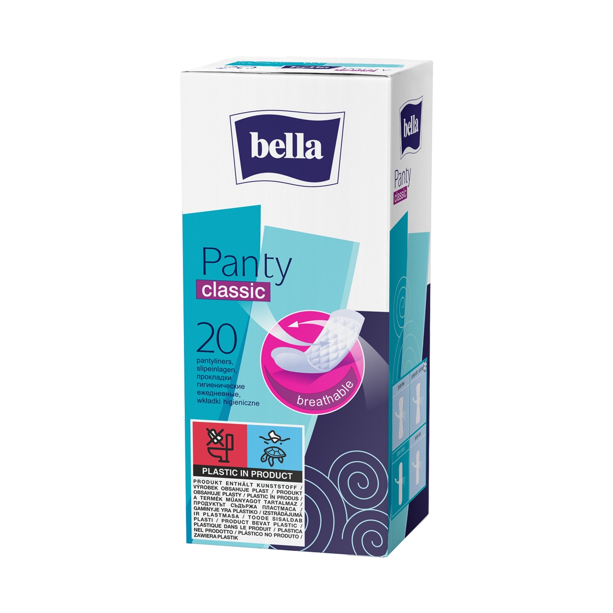 BELLA PANTY CLASSIC ikdienas ieliktnīši, 20 gab. - Produkta attēls