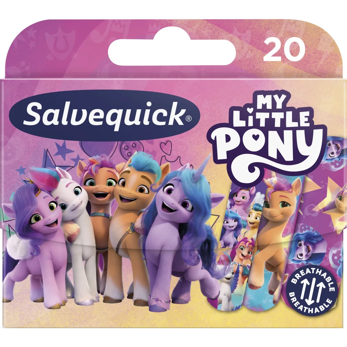 SALVEQUICK My little pony plāksteri bērniem, 20 gab. - Produkta attēls