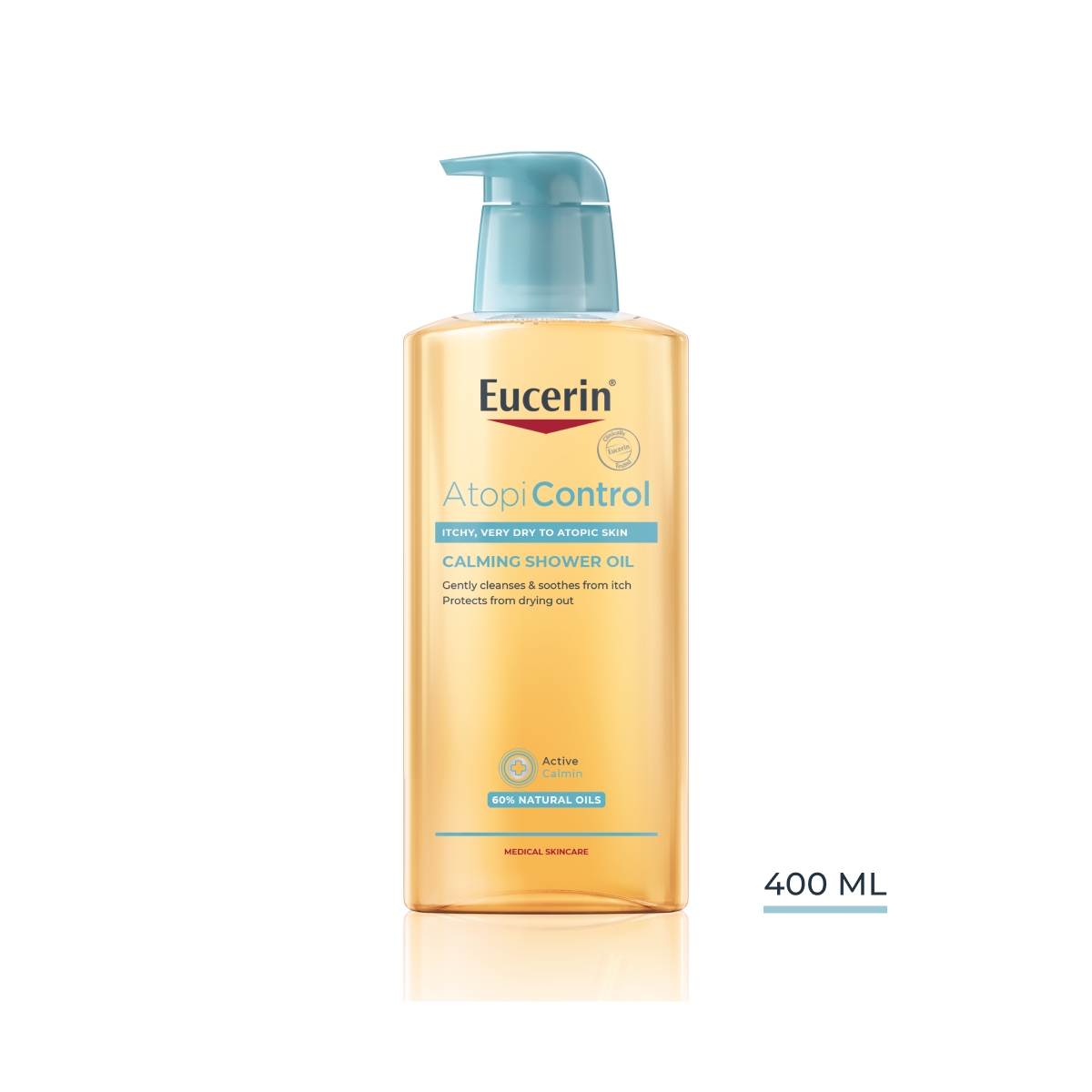 EUCERIN Atopicontrol attīroša eļļa atopiskai ādai, 400 ml - Produkta attēls