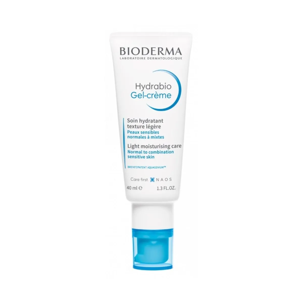 BIODERMA Hydrabio Gel-Crème krēms, 40 ml - Produkta attēls