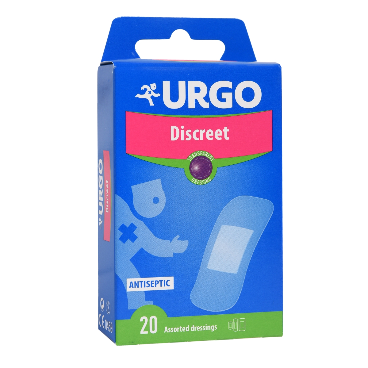 URGO diskrēts plāksteri, 20 gab. - Produkta attēls