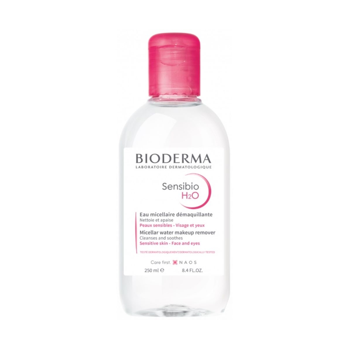 BIODERMA Sensibio H2O micelārais ūdens, 250 ml - Produkta attēls