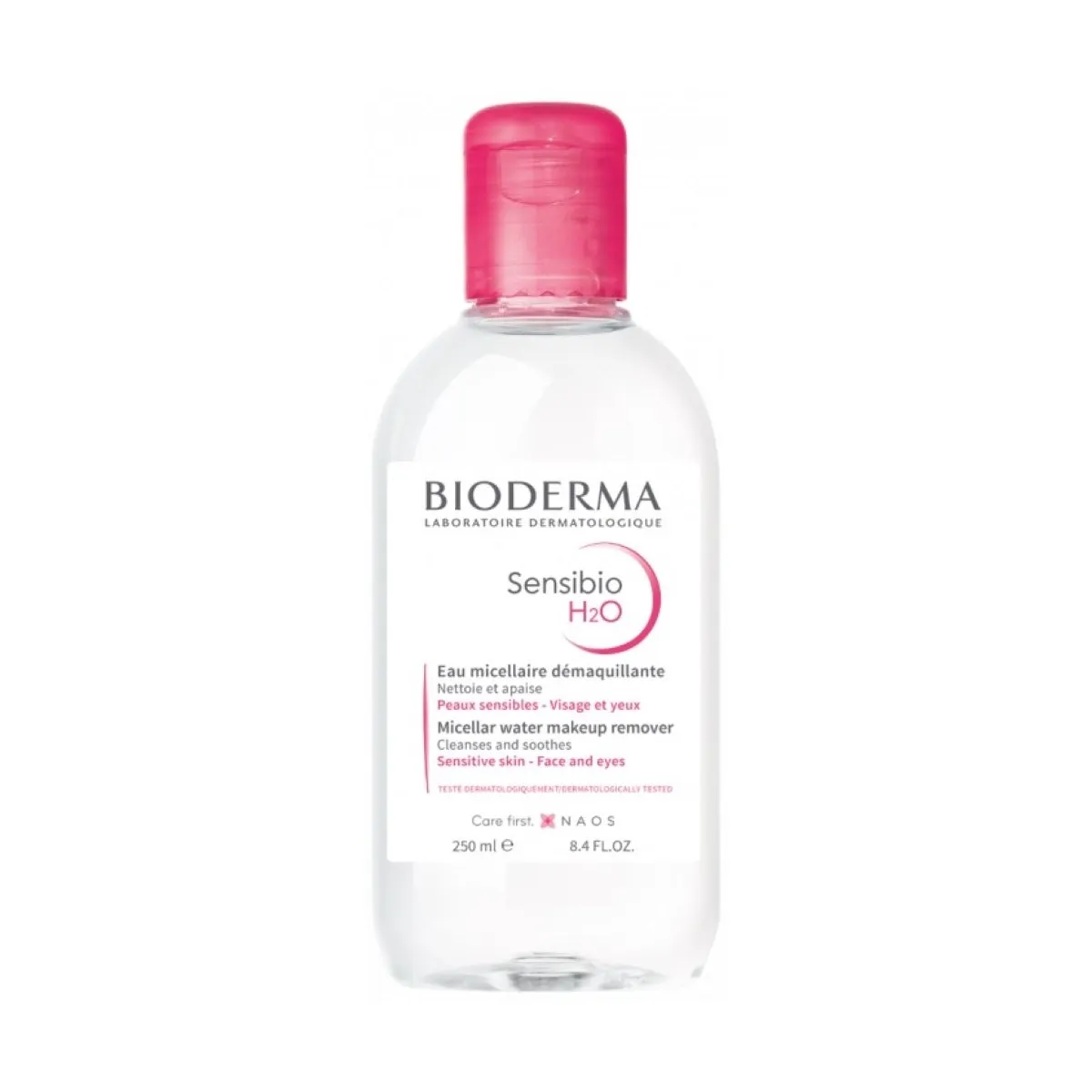 BIODERMA Sensibio H2O micelārais ūdens, 250 ml - Produkta attēls