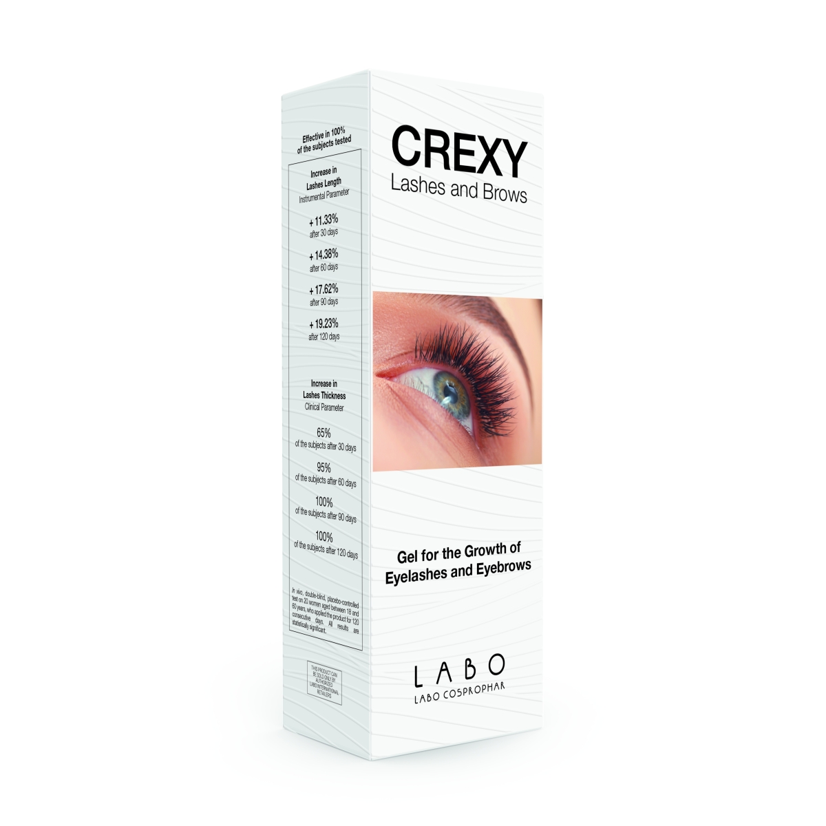 CREXY Gēls skropstu un uzacu augšanai 8 ml