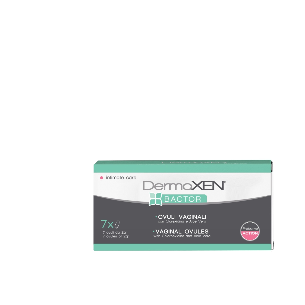 DERMOXEN Bactor vaginālās ovulas, 7 gab. - Produkta attēls