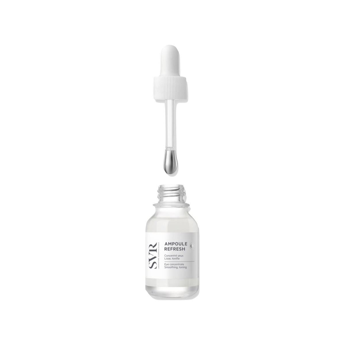 SVR Ampoule Refresh tonizējošs serums ar kofeīnu acu apvidum, 15 ml - Produkta attēls
