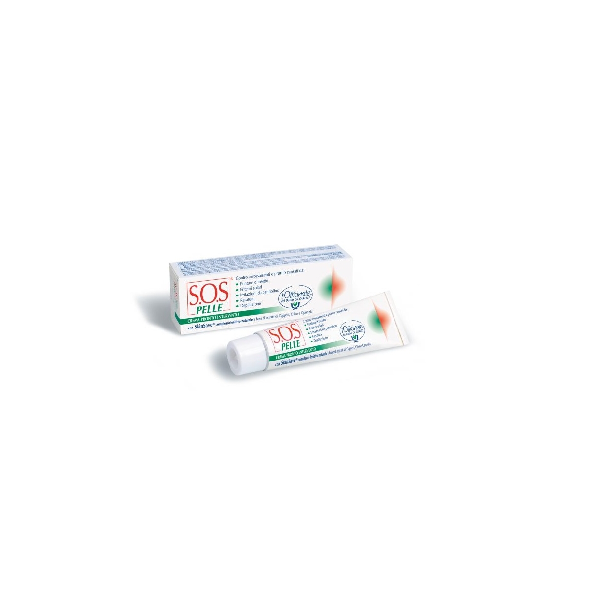 CICCARELLI Sos Pelle pirmās palīdzības krēms, 25 ml - Produkta attēls