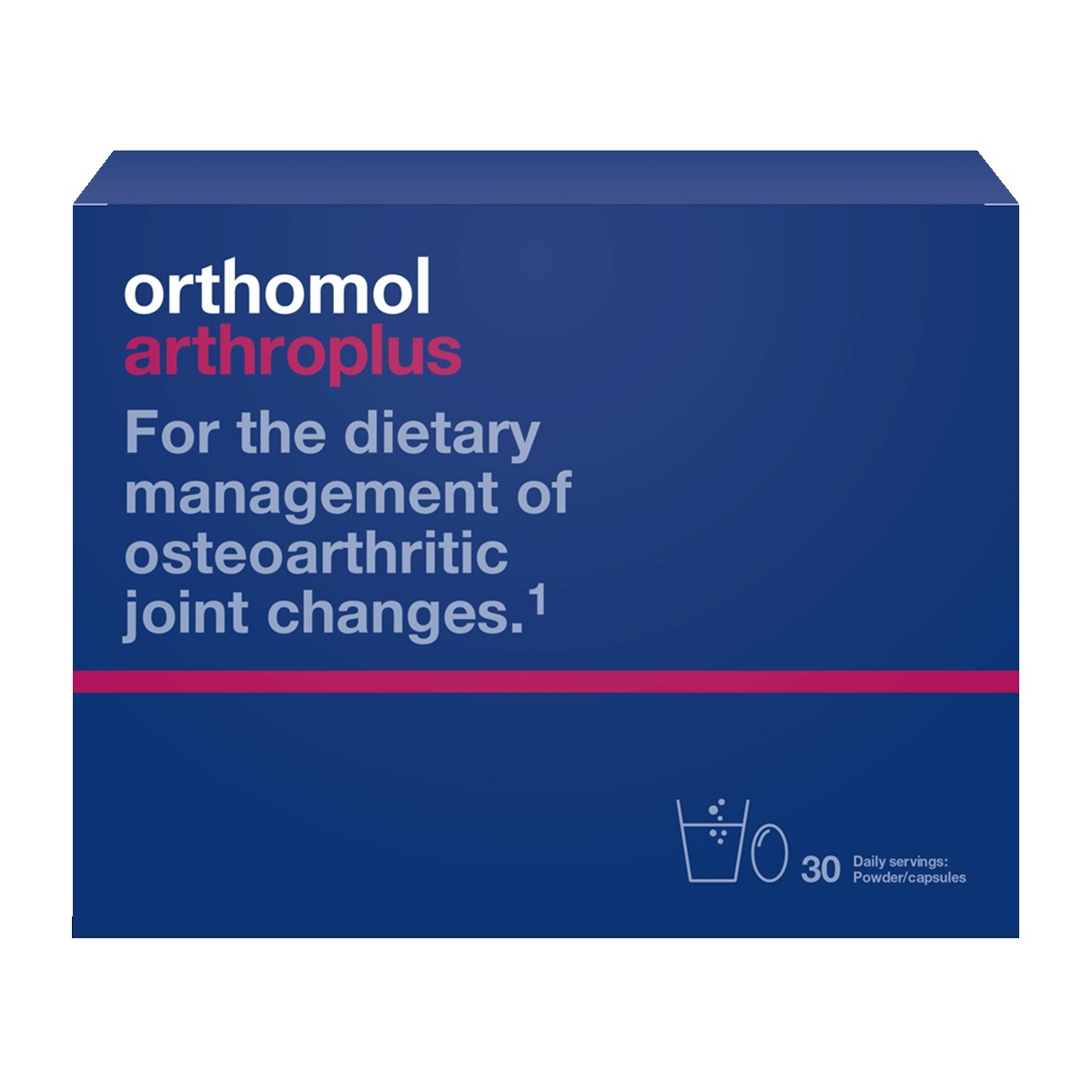 ORTHOMOL Arthro Plus (pulveris+ 2 kapsulas), 30 gab - Produkta attēls