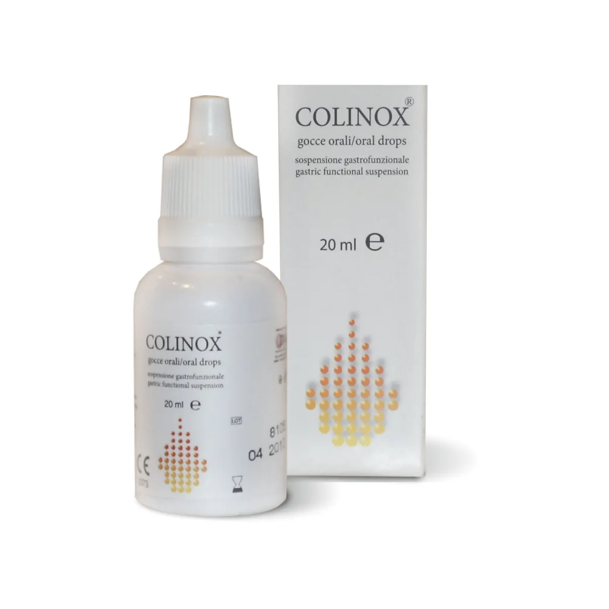 COLINOX®  20 ml  Suspensija kuņģa - zarnu trakta darbības uzlabošanai - Produkta attēls