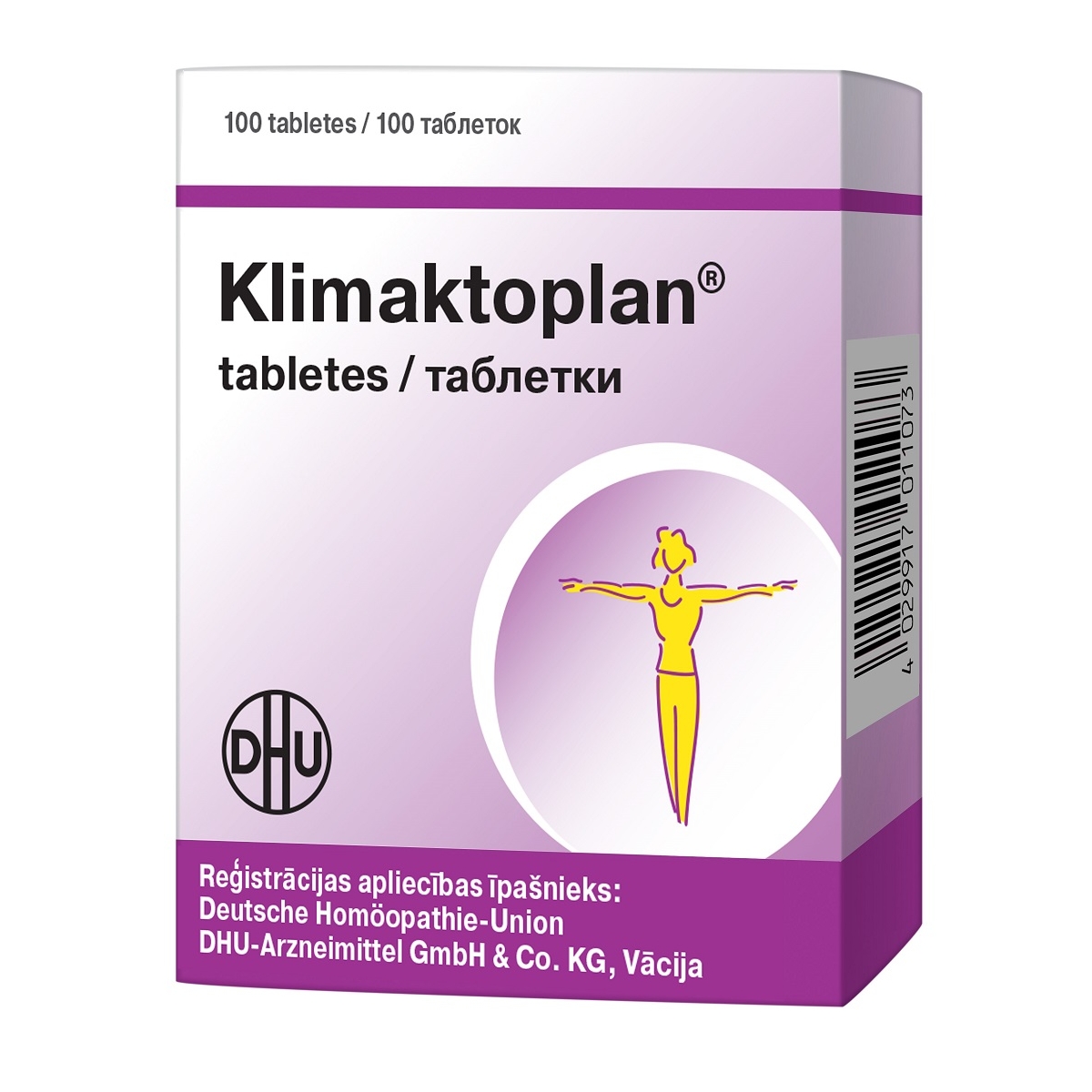 KLIMAKTOPLAN TABLETES N100 - Produkta attēls